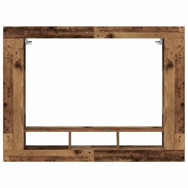 TV-Schrank Wandmontiert Altes Holz 152x22x113 cm