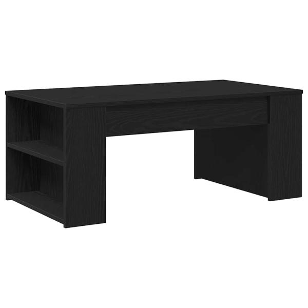 Couchtisch Schwarz Eiche 102x55x42 cm Holzwerkstoff