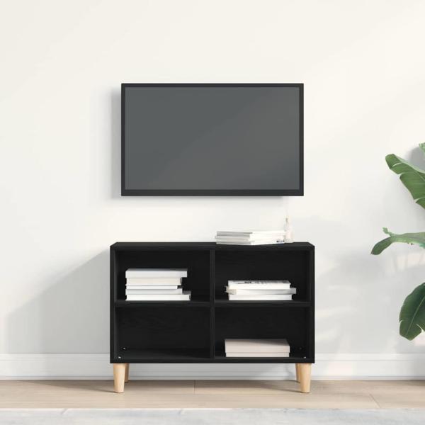TV-Schrank aus Schwarzer Eiche - 69,5x30x50 cm, aus Holzwerkstoff