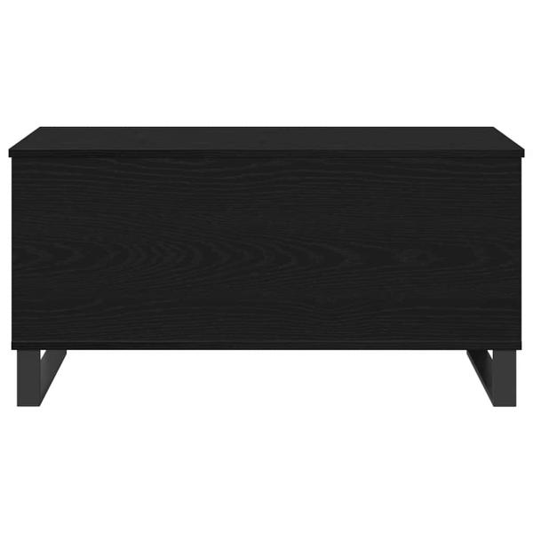 Couchtisch Schwarz Eiche 90x44,5x45 cm Holzwerkstoff