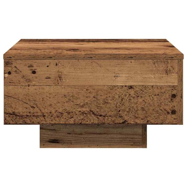 Couchtisch, Alter Holz, 55x55x31 cm, Hergestelltes Holz