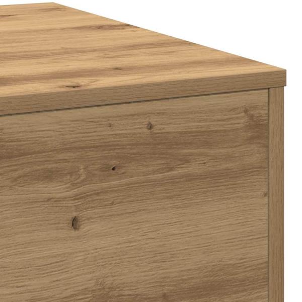 Couchtisch Artisan Eiche 80x80x31 cm Holzwerkstoff