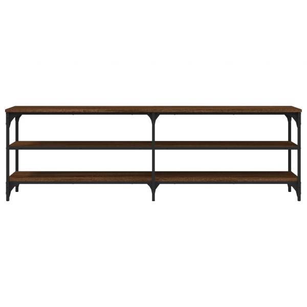 TV-Schrank Braun Eichen-Optik 160x30x50 cm Holzwerkstoff
