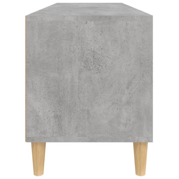TV-Schrank Betongrau 100x34,5x44,5 cm Holzwerkstoff