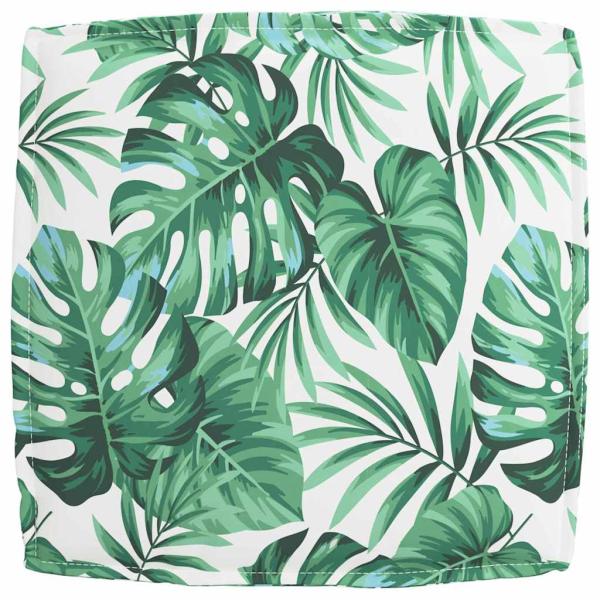 Palett Kissen Set Set von 2 Blattmuster Polyester