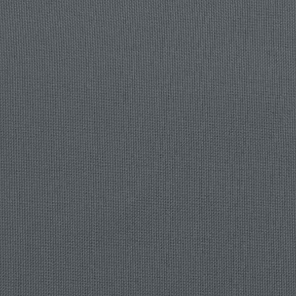 Pallet-Kissen-Set 2-teilig Anthrazit Polyester Wasserabweisend