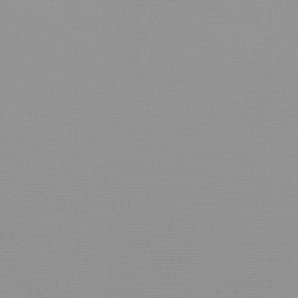 Palettkissen Set 2 Stück Grau Polyester Abnehmbare Bezüge