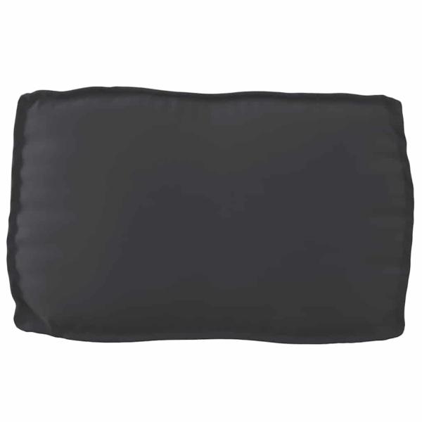Pallet Kissen Set 2er Set Schwarz Polyester Rechteckig Modern