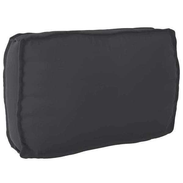 Pallet Kissen Set 2er Set Schwarz Polyester Rechteckig Modern