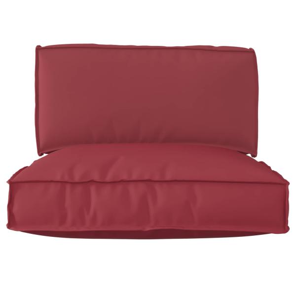 Pallet Kissentset 2er Set Schwarz Polyester Standard Langlebig