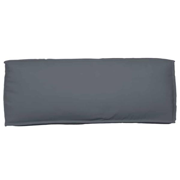 Palettkissen Set 2er Set Anthrazit Polyester Standard