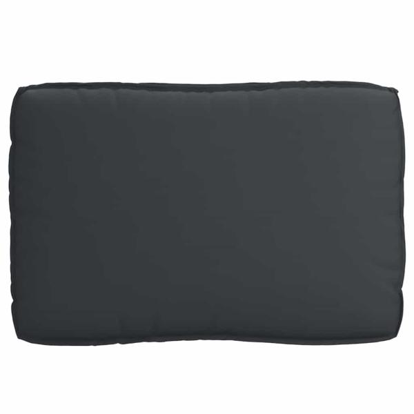 Palettenkissen Set 2-teilig Schwarz Polyester Standard