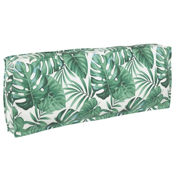 Pallet Kissen Set 2-teilig Blattmuster Polyester