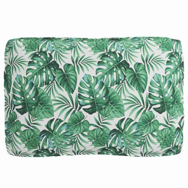 Pallet Kissen Set 2-teilig Blattmuster Polyester