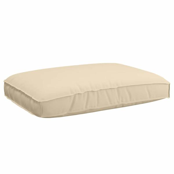 Pallet Kissen Set 3-teilig Beige Polyester Mittel