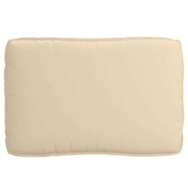 Pallet Kissen Set 3-teilig Beige Polyester Mittel