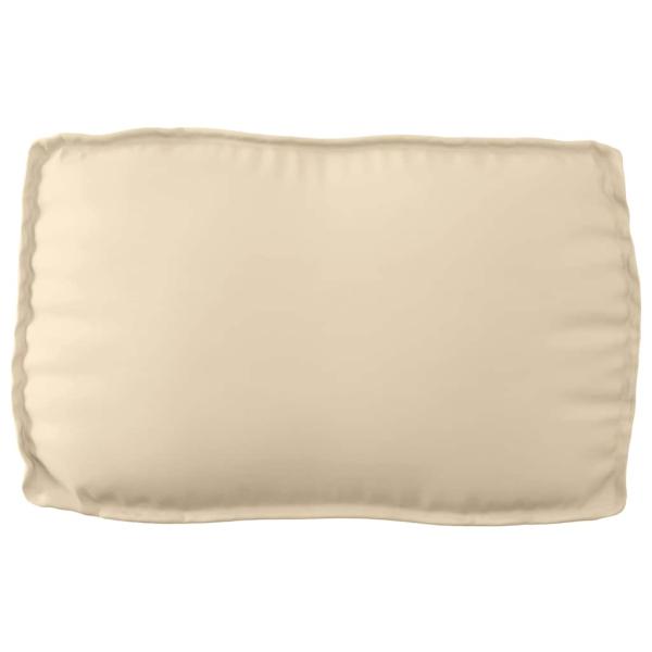 Pallet Kissen Set 3-teilig Beige Polyester Mittel