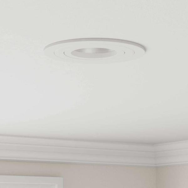 ARDEBO.de - Einbau-Spots 24 Stk Rund GU10 Weiß Ø91 mm