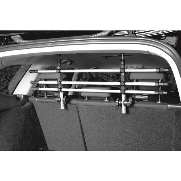 ARDEBO.de Trixie Auto-Schutzgitter, silber/schwarz