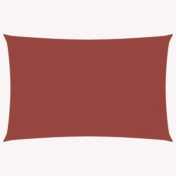 Sonnensegel Oxford-Gewebe Rechteckig 4x7 m Terrakotta-Rot