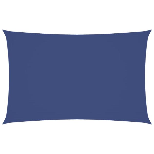 Sonnensegel Oxford-Gewebe Rechteckig 4x7 m Blau