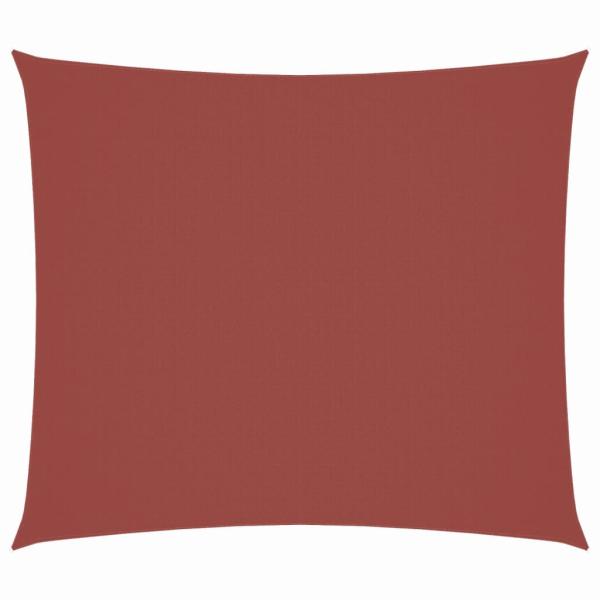 Sonnensegel Oxford-Gewebe Rechteckig 2x2,5 m Terrakotta-Rot