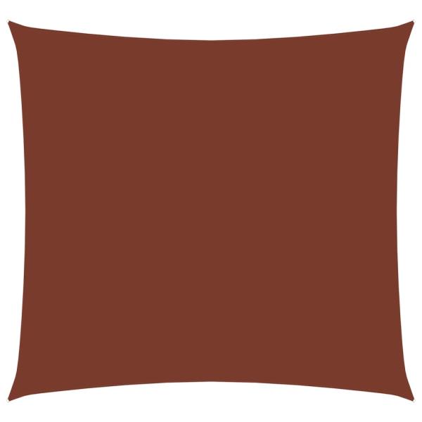 Sonnensegel Oxford-Gewebe Rechteckig 2,5x3 m Terrakotta-Rot