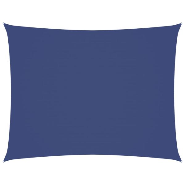Sonnensegel Oxford-Gewebe Rechteckig 4x5 m Blau
