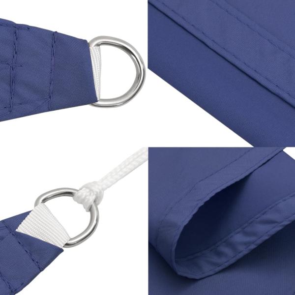 Sonnensegel Oxford-Gewebe Rechteckig 4x5 m Blau