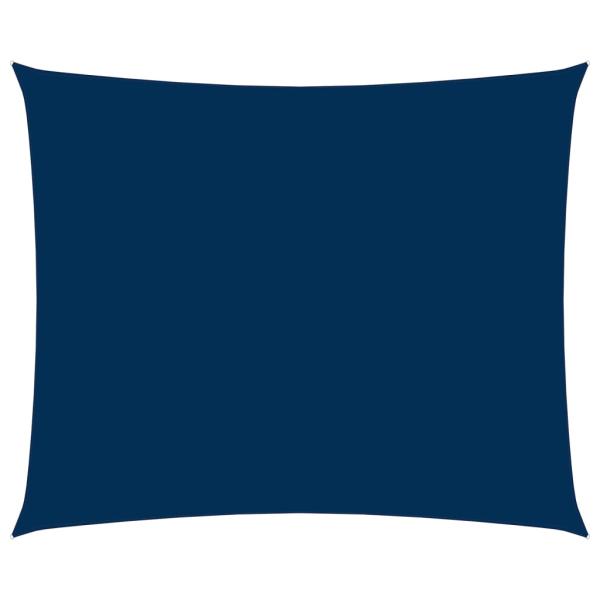 Sonnensegel Oxford-Gewebe Rechteckig 4x5 m Blau