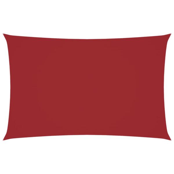 Sonnensegel Oxford-Gewebe Rechteckig 5x8 m Rot