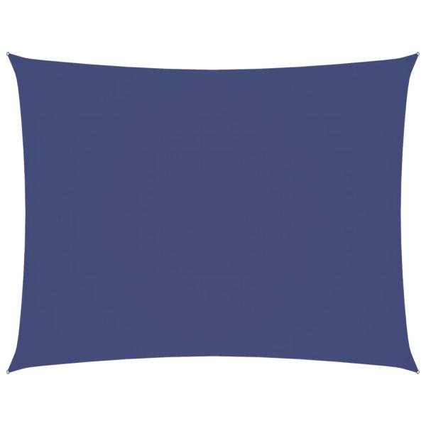 Sonnensegel Oxford-Gewebe Rechteckig 4x6 m Blau