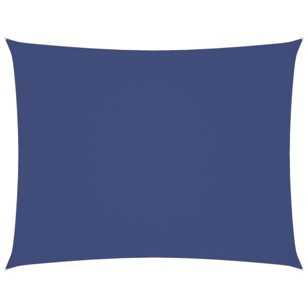 Sonnensegel Oxford-Gewebe Rechteckig 3,5x5 m Blau