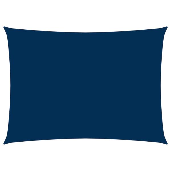 Sonnensegel Oxford-Gewebe Rechteckig 3,5x5 m Blau