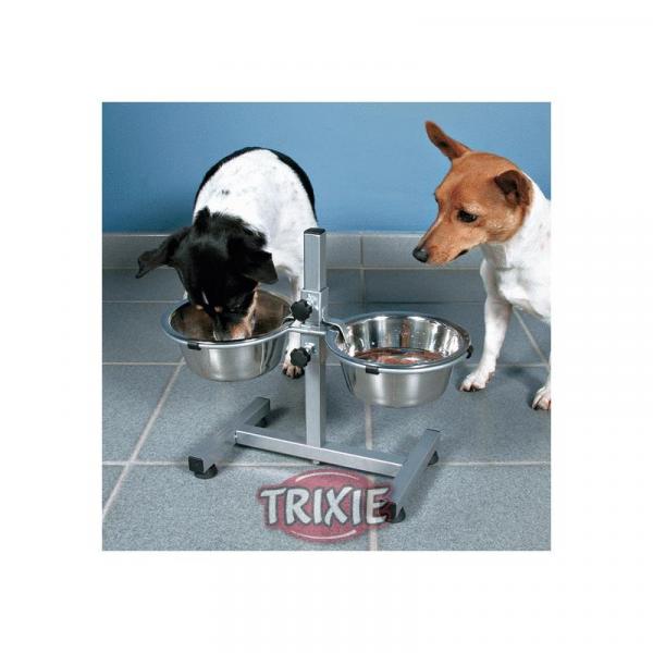 ARDEBO.de Trixie Hundebar 2 × 0,75 l  15 cm