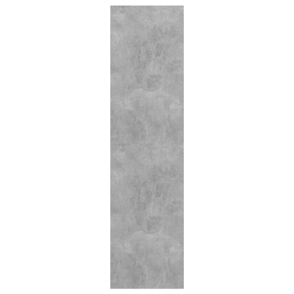 TV-Wandschrank Betongrau 37x37x142,5 cm Holzwerkstoff