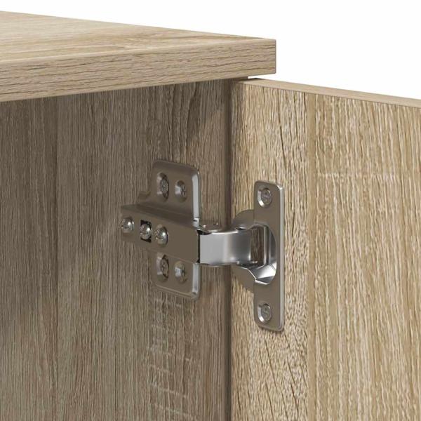 Stauraum Bettgestell Sonoma Eiche 90x200 cm