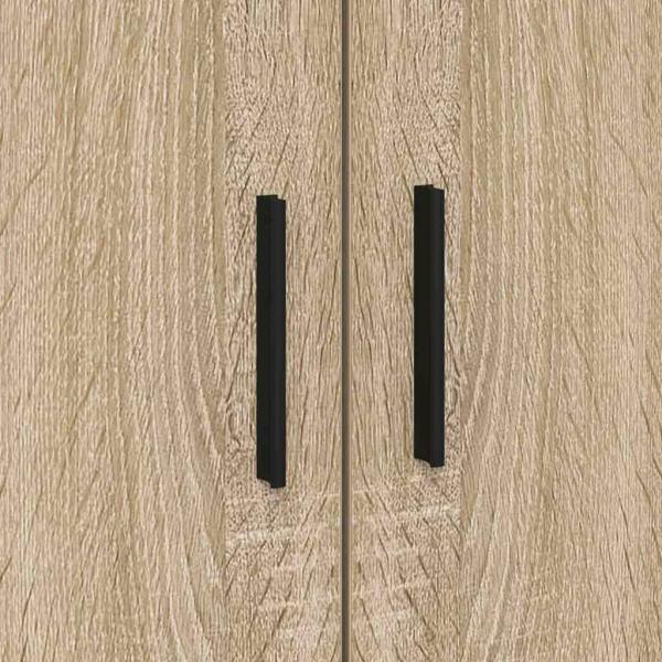 Stauraum Bettgestell Sonoma Eiche 90x200 cm