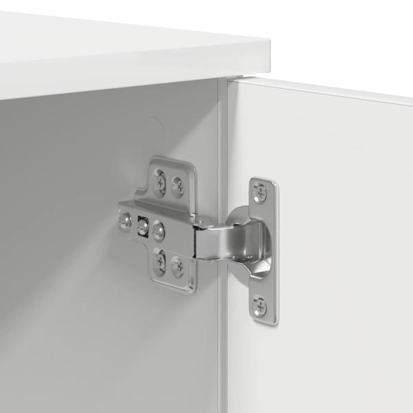 Stauraum Bettgestell Weiß 75x190 cm