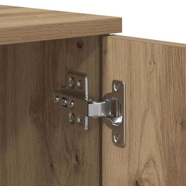 Stauraum Bett Massivholz Eiche Holzwerkstoff 75 x 190 cm