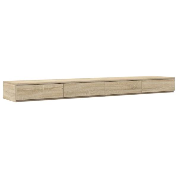 Stauraum Bettgestell Sonoma Eiche 200x200 cm