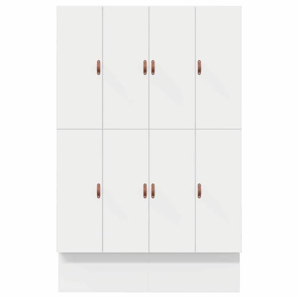 Stauraum Bettgestell Weiß 150x200 cm