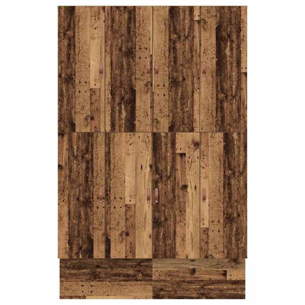 Stauraum Bettgestell Braun Holzwerkstoff 135,5 x 190 x 31,5 cm