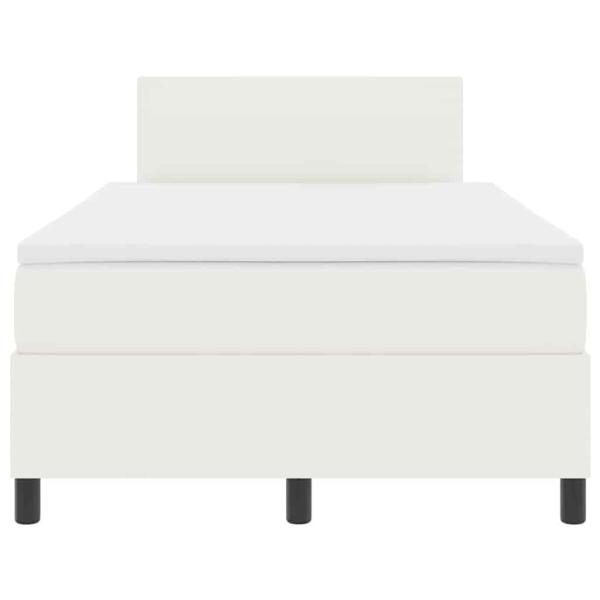 Boxspringbett mit Matratzencreme 120x200 cm Corduroy-Stoff