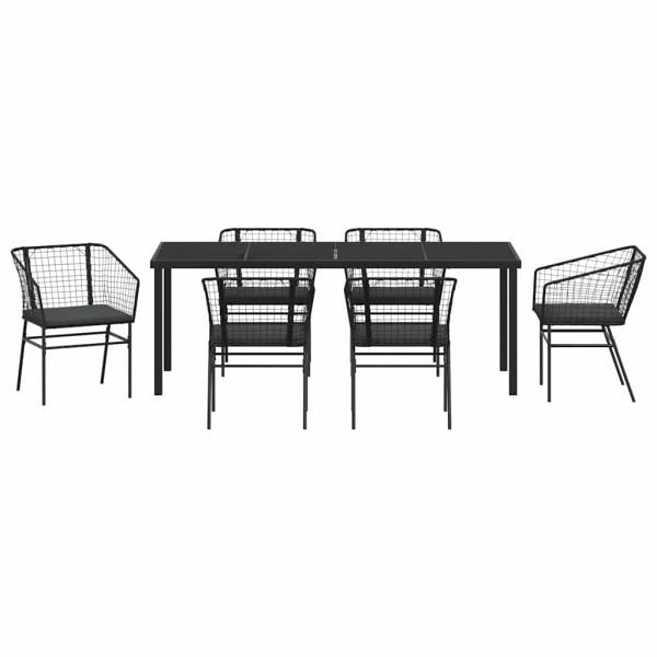 Set aus 4 Schwarz und Dunkelgrau