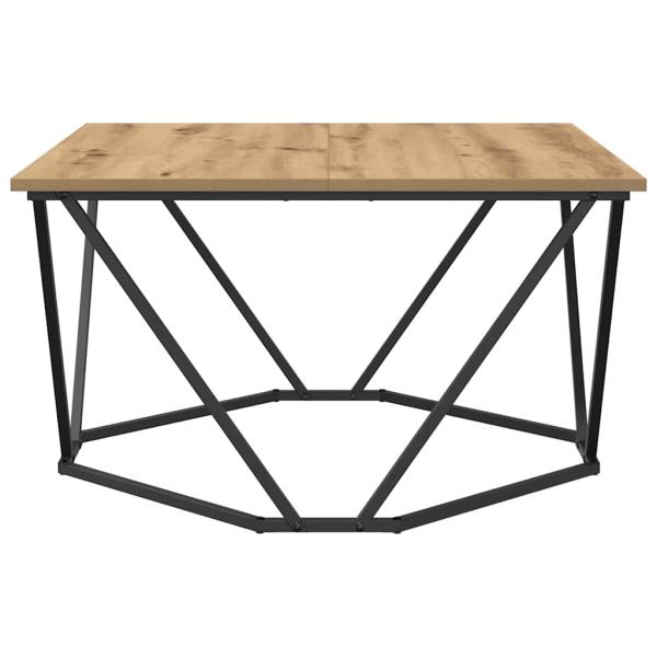 Couchtisch Massivholz Eiche 80x80x45 cm