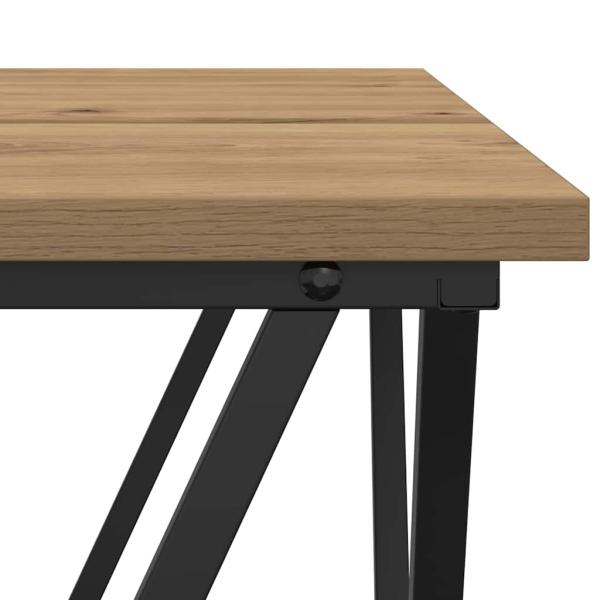 Couchtisch Massivholz Eiche 80x80x45 cm