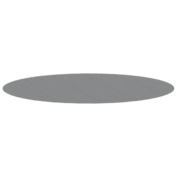 Pool-Bodentuch Hellgrau Ø550 cm Polyester Geotextil