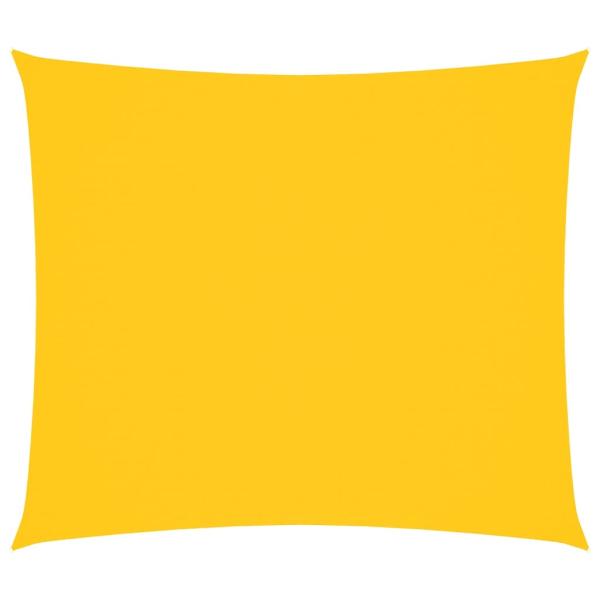 Sonnensegel Oxford-Gewebe Rechteckig 2,5x3 m Gelb