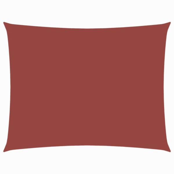 Sonnensegel Oxford-Gewebe Rechteckig 2,5x4,5 m Terracotta